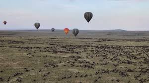 hot air balloon safari