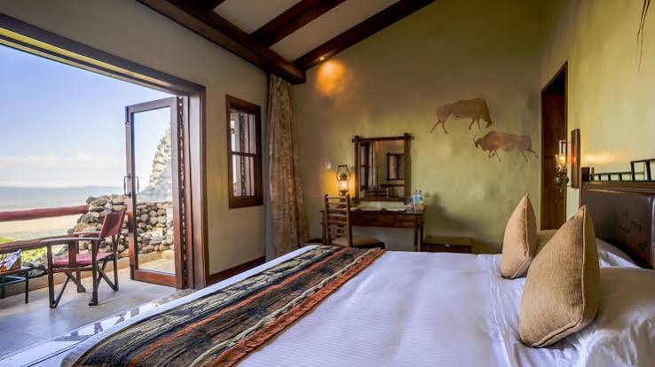 Luxury boutique Lodges room for a premium safari tour in Mikumi National Park