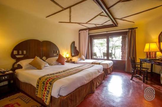 Exterior architectural design of an ultra-luxury Tanzania safari Lodges